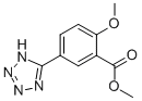 METHYL 2-METHOXY-5-(1H-TETRAZOL-5-YL)BENZOATE,219858-35-2,结构式