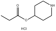 4-PIPERIDINOL, PROPIONATE, HYDROCHLORIDE|4-丙酸哌啶酯盐酸盐