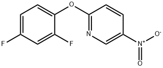 6-(2,4-Difluoro-phenoxy)-pyridin-3-ylamine Struktur