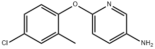 6-(4-CHLORO-2-METHYLPHENOXY)PYRIDIN-3-AMINE, 97+% Structure