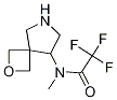 AcetaMide, 2,2,2-trifluoro-N-Methyl-N-2-oxa-6-azaspiro[3.4]oct-8-yl- Structure