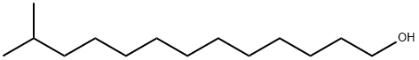 12-メチル-1-トリデカノール 化学構造式