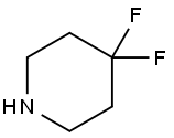 4,4-二氟哌啶,21987-29-1,结构式