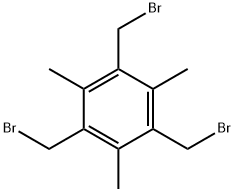 2,4,6-Tris(bromomethyl)mesitylene Struktur