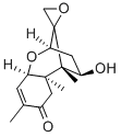 12,13-エポキシ-4β-ヒドロキシトリコテカ-9-エン-8-オン 化学構造式