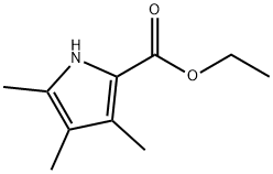 ETHYL 3,4,5-TRIMETHYLPYRROLE-2-CARBOXYLATE Struktur