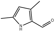 3,5-Dimethylpyrrole-2-carboxaldehyde Structure