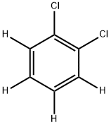 (2H4)-1,2-フェニレンジクロリド 化学構造式
