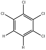 1,2,3,4-四氯苯-D2 结构式