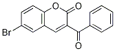 3-苯并基-6-溴-2H-色烯-2-酮,2199-85-1,结构式