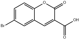 6-溴香豆素-3-甲酸, 2199-87-3, 结构式