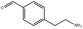 Benzaldehyde, 4-(2-aminoethyl)- (9CI) Structure