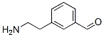Benzaldehyde, 3-(2-aminoethyl)- (9CI) Structure