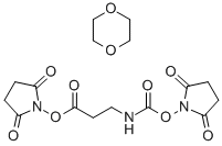 N-SucciniMidoxycarbonyl-β-alanine N-SucciniMidyl Ester Struktur