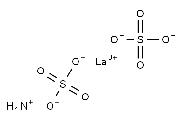 ammonium lanthanum(3+) disulphate  Structure