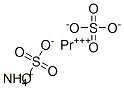 AMMONIUM PRASEODYMIUM(3+) DISULPHATE 结构式