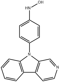 9-(4'-HYDROXYAMINOPHENYL)-9H-PYRIDO[3,4-B]INDOLE Structure