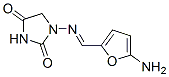 1-(((5-amino-2-furanyl)methylene)amino)-2,4-imidazolidinedione 结构式