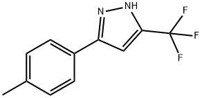 5-(TRIFLUOROMETHYL)-3-P-TOLYL-1H-PYRAZOLE Structure