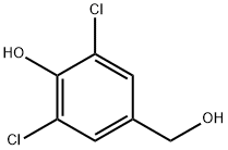 2,6-二氯-4-(羟甲基)苯酚 结构式