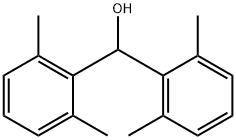 2,2',6,6'-tetramethylbenzhydryl alcohol  Struktur