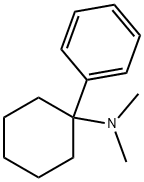 N,N-Dimethyl-1-phenylcyclohexanamine 结构式