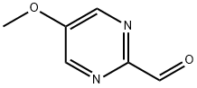 2-Pyrimidinecarboxaldehyde, 5-methoxy- (9CI) Structure