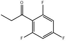 2',4',6'-トリフルオロプロピオフェノン 化学構造式