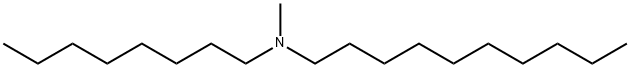 N-methyl-N-octyldecylamine Structure