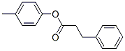 4-Methylphenyl beta-phenylpropionate Struktur