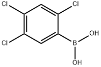 2,4,5-三氯苯硼酸, 220210-55-9, 结构式