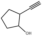 2-乙炔基环戊醇, 22022-30-6, 结构式