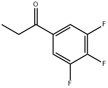 3′,4′,5′-三氟苯丙酮, 220227-74-7, 结构式