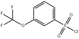 3-(トリフルオロメトキシ)ベンゼンスルホニルクロリド 化学構造式