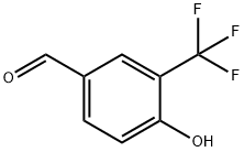 4-HYDROXY-3-(TRIFLUOROMETHYL)BENZALDEHYDE Struktur