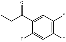 2',4',5'-三氟苯丙酮,220228-07-9,结构式