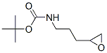 Carbamic acid, (3-oxiranylpropyl)-, 1,1-dimethylethyl ester (9CI) Struktur