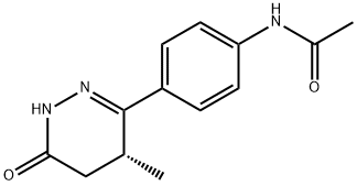 (R)-N-Acetyl-6-(4-aminophenyl)-4,5-dihydro-5-methyl-3(2H)-pyridazinone Structure