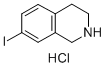 7-IODO-1,2,3,4-TETRAHYDRO-ISOQUINOLINE HYDROCHLORIDE Struktur