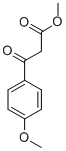 3-(4-甲氧基苯基)-3-氧代丙酸甲酯, 22027-50-5, 结构式