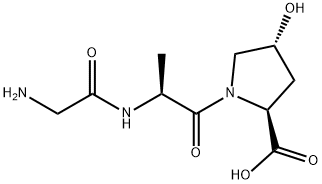 H-GLY-ALA-HYP-OH, 22028-81-5, 结构式