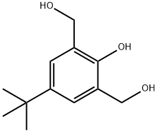 (5-(叔丁基)-2-羟基-1,3-苯基)二甲醇 结构式