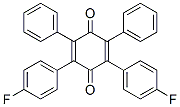 2,6-Bis(p-fluorophenyl)-3,5-diphenyl-p-benzoquinone Structure