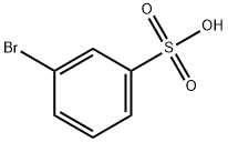 Benzenesulfonic acid, 3-bromo- Structure