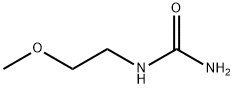 N-(2-メトキシエチル)尿素 化学構造式