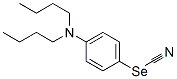 Selenocyanic acid p-(dibutylamino)phenyl ester Structure