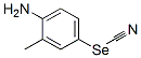 3-Methyl-4-aminophenylselenium cyanide Structure