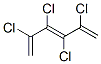 2,3,4,5-Tetrachlorohexa-1.3.5-trien Structure