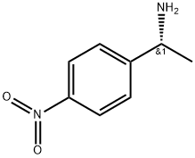 (R)-1-(4-NITRO-PHENYL)-ETHYLAMINE 化学構造式