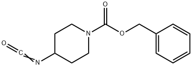 BENZYL 4-ISOCYANATOTETRAHYDRO-1(2H)-PYRIDINECARBOXYLATE Struktur